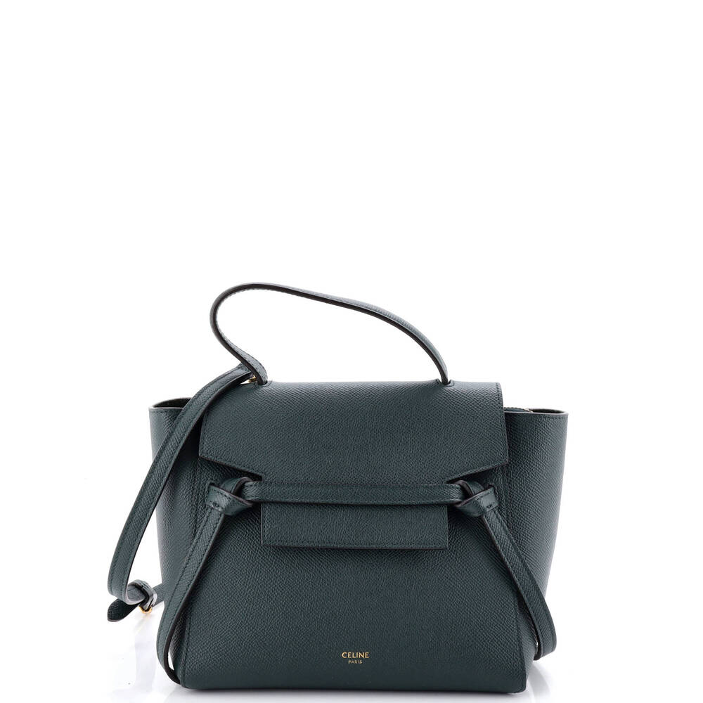 Celine Belt Bag Textured Leather Nano #238801C21B - Picture 1 of 7